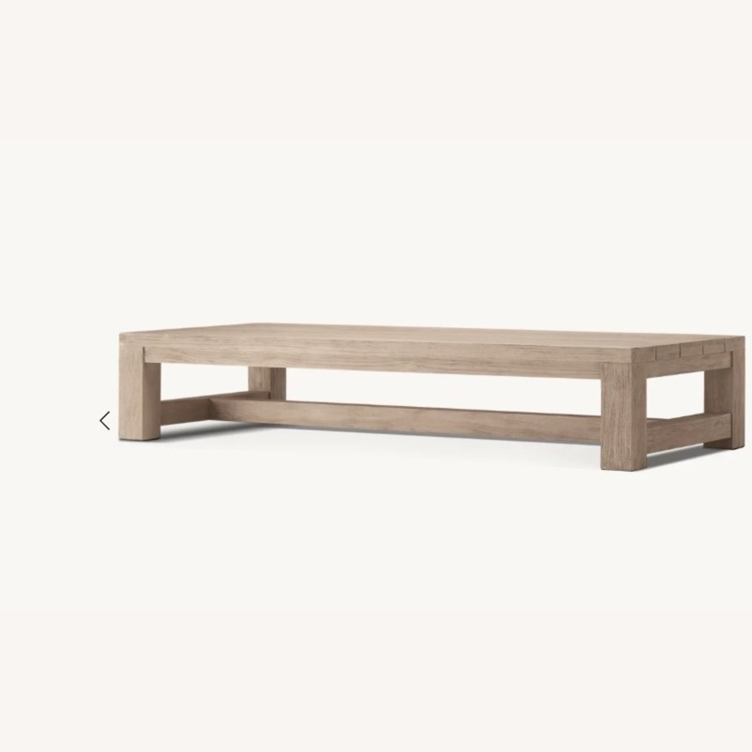 RH French Beam Teak Outdoor Table Set – 3 Pieces - image-5