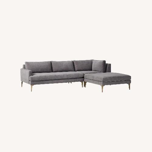 Used West Elm Andes 3-Piece Sectional Sofa for sale on AptDeco