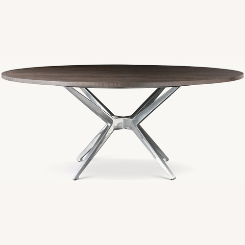 Used RH Maslow Spider Round Dining Table and Chairs (4) for sale on AptDeco