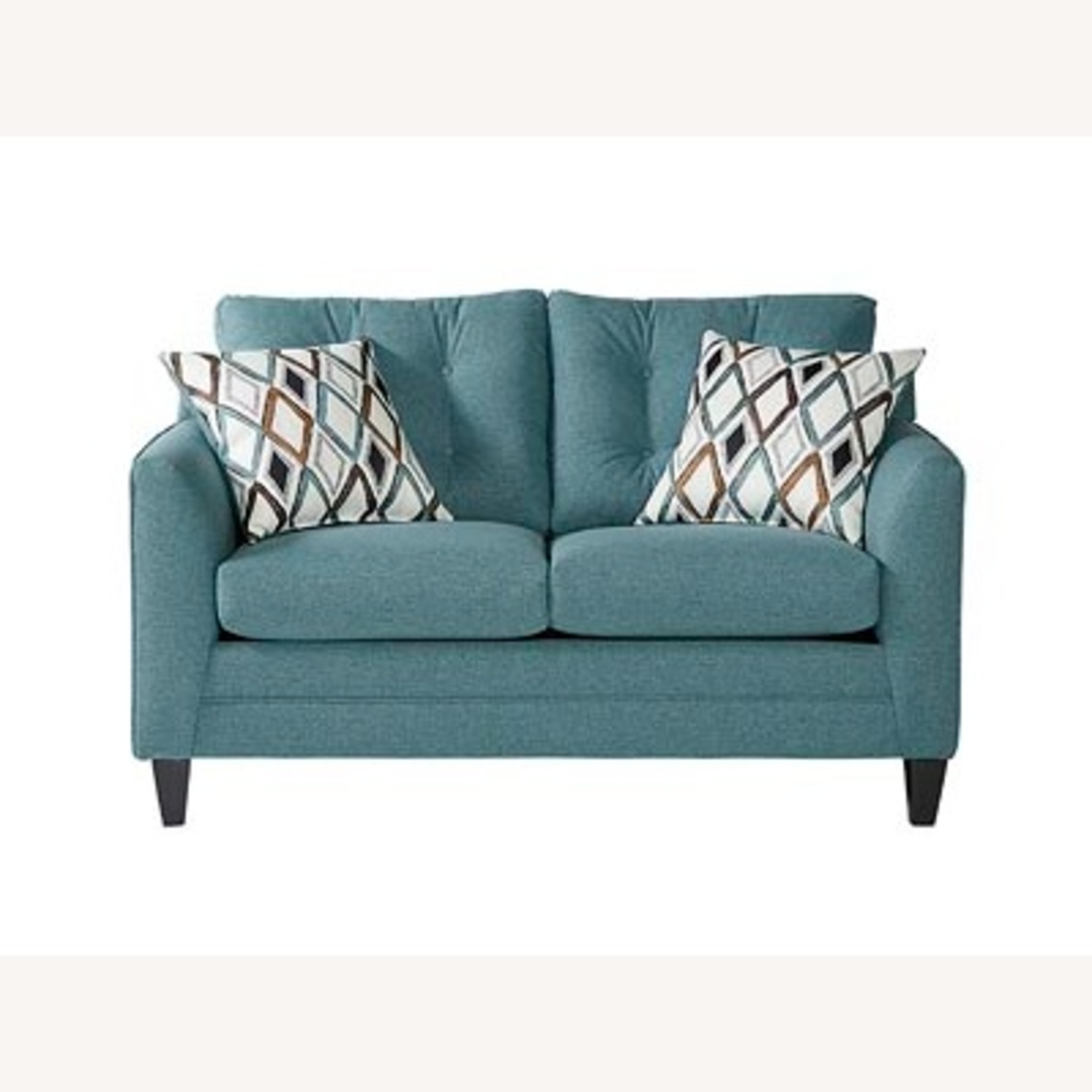 Wexler Loveseat Blue 59.5" - image-4