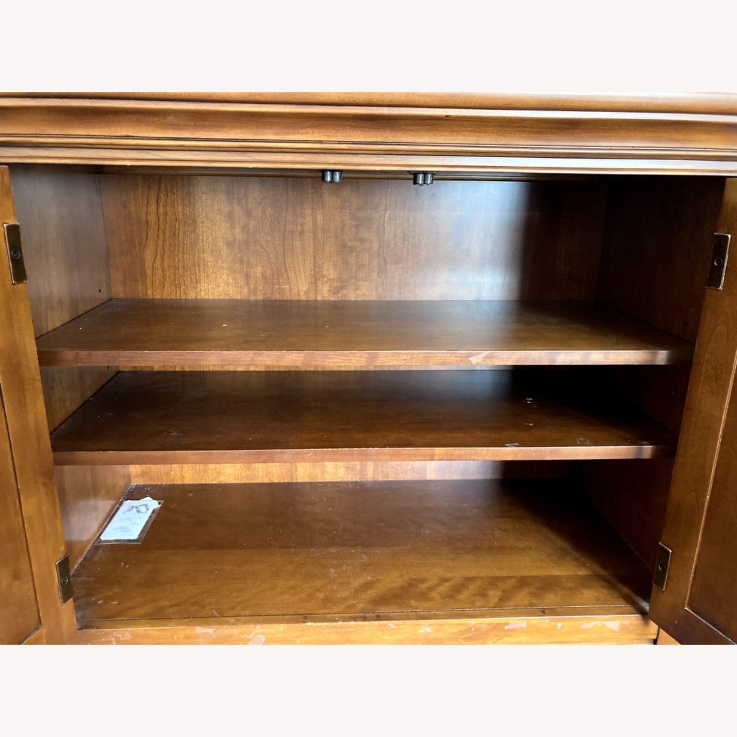 Chestnut Convertible Desk Hutch / Bookshelf - image-6