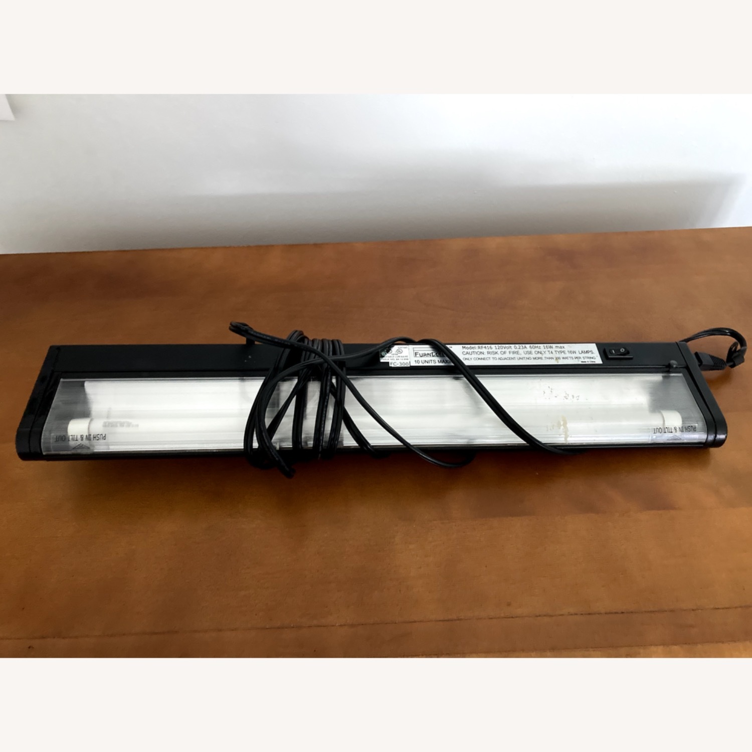 Chestnut Convertible Desk Hutch / Bookshelf - image-1