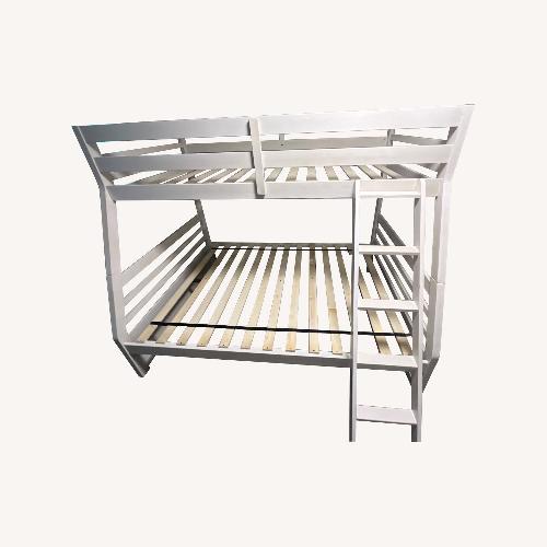 Used Ashley Furniture Robbinsdale White Bunk Bed  for sale on AptDeco