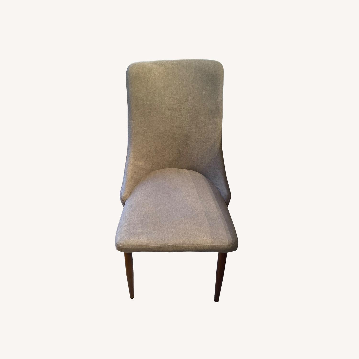 Mid Century Modern Upholstered Dining Chairs - image-0