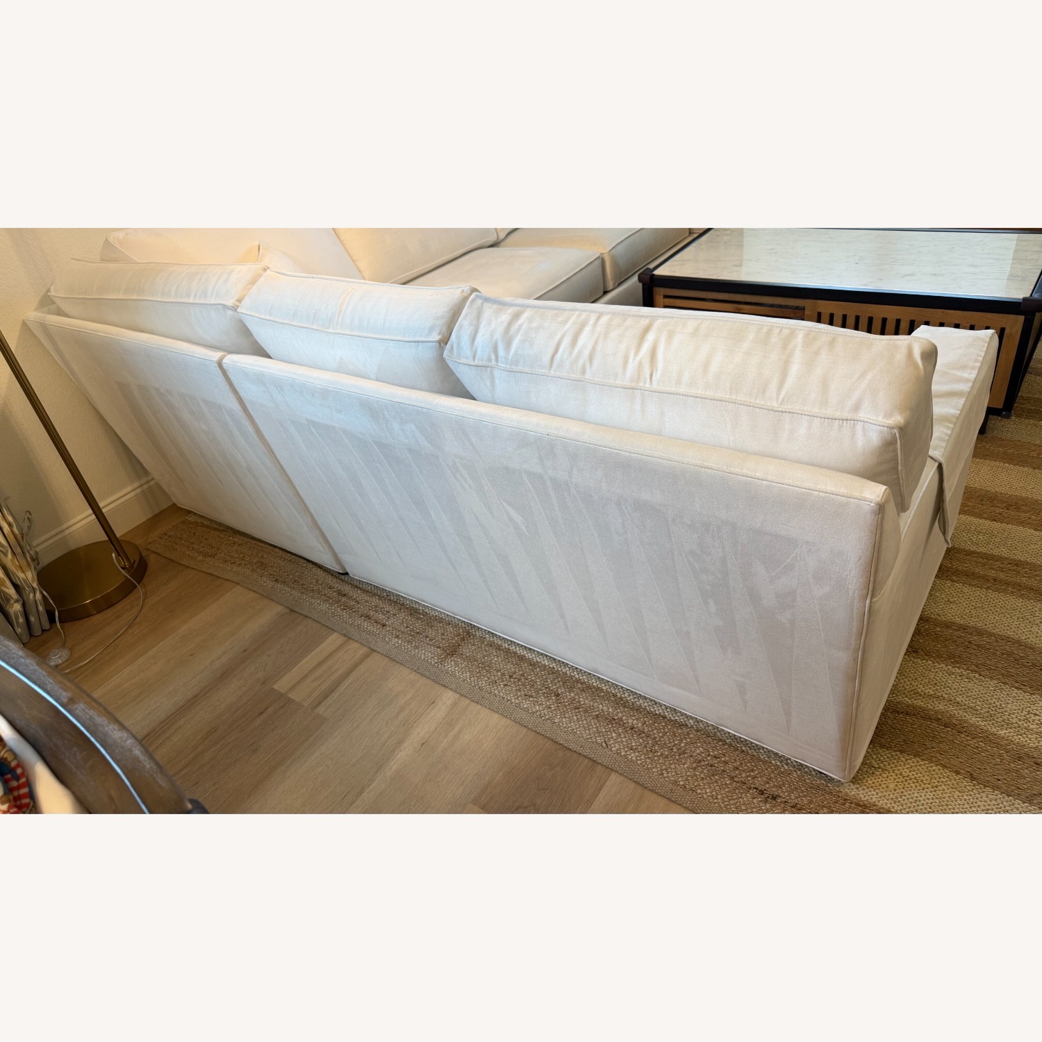 Modern White Couch - image-4