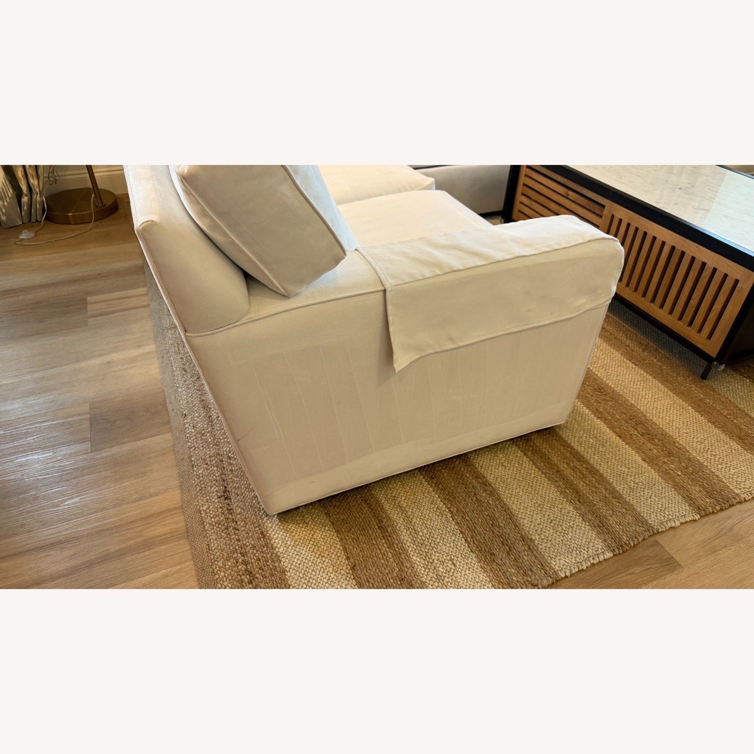 Modern White Couch - image-5