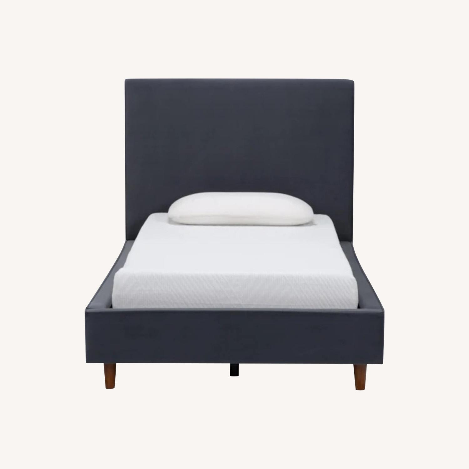 Living Spaces Dean Charcoal Twin Bed - image-0