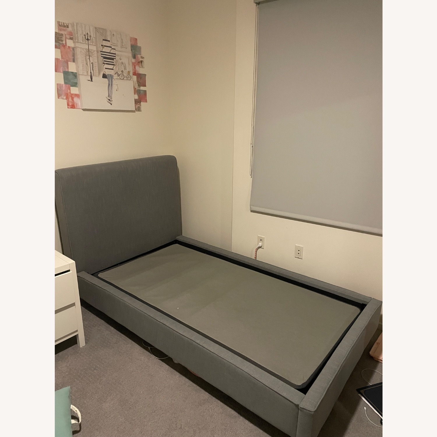 Living Spaces Dean Charcoal Twin Bed - image-3