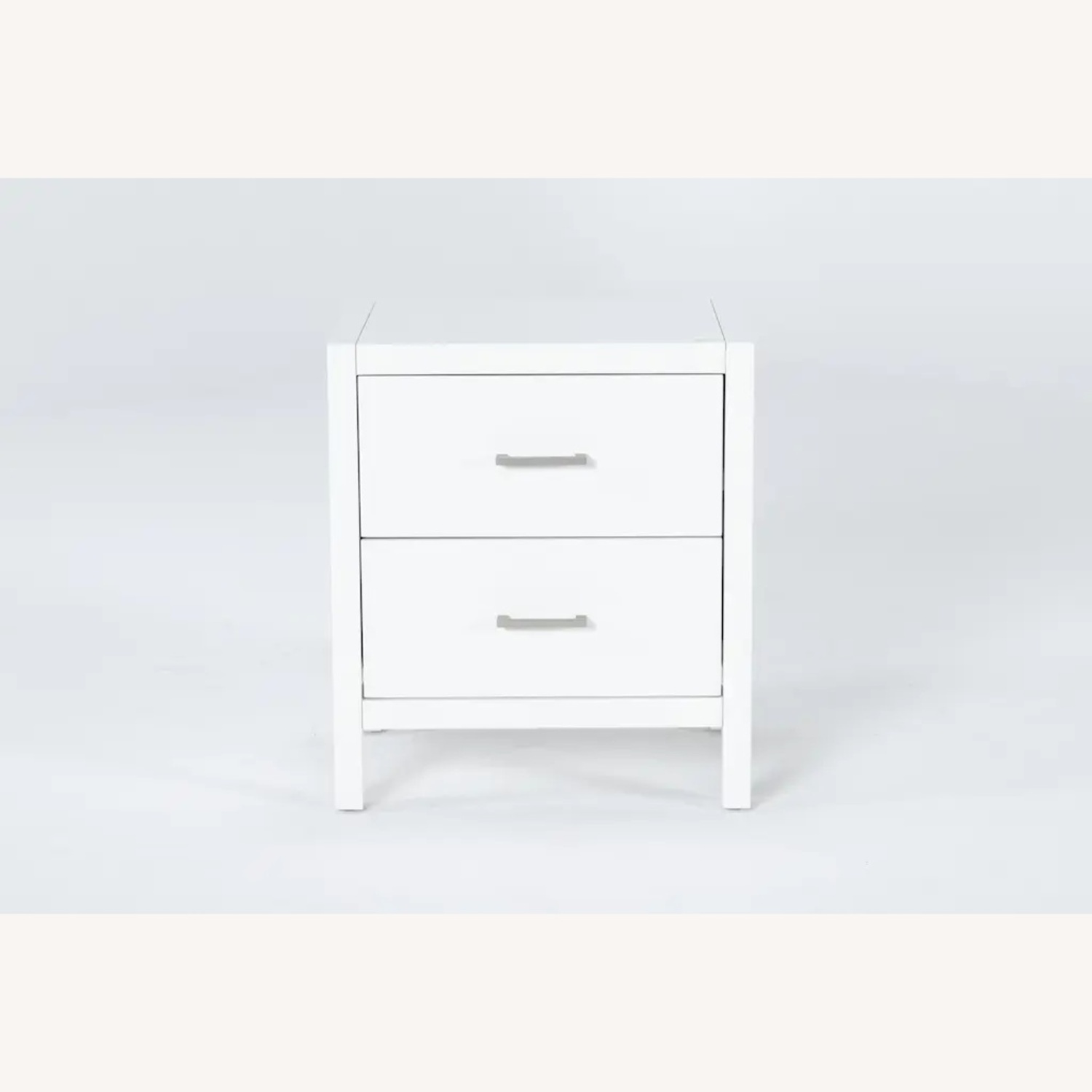 Living Spaces Reese White Nightstand  - image-5
