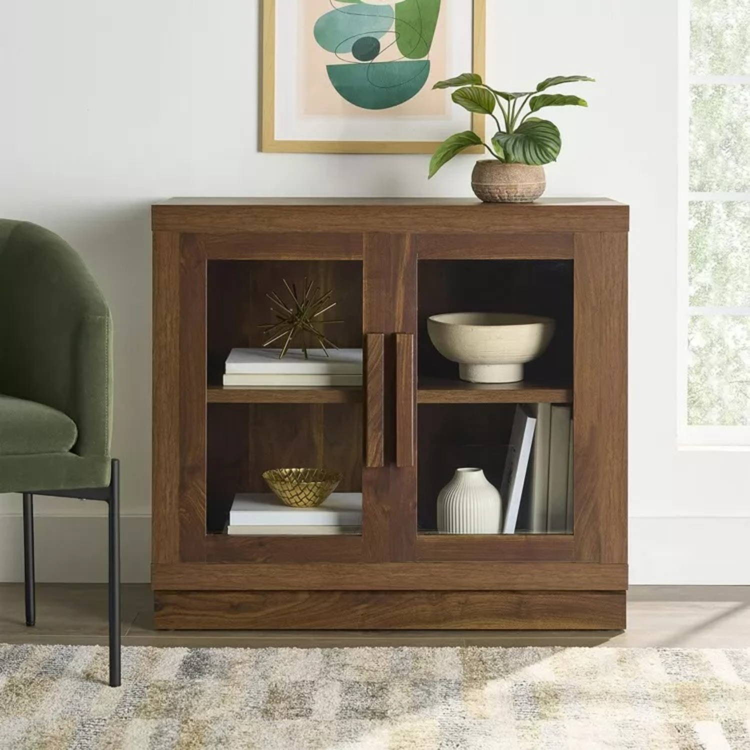 Ezra Accent Cabinet, Warm Walnut - image-4