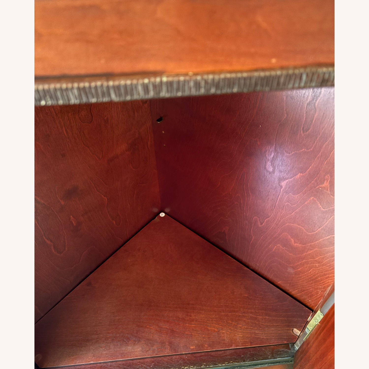 Lighted Corner Curio Cabinet - image-5