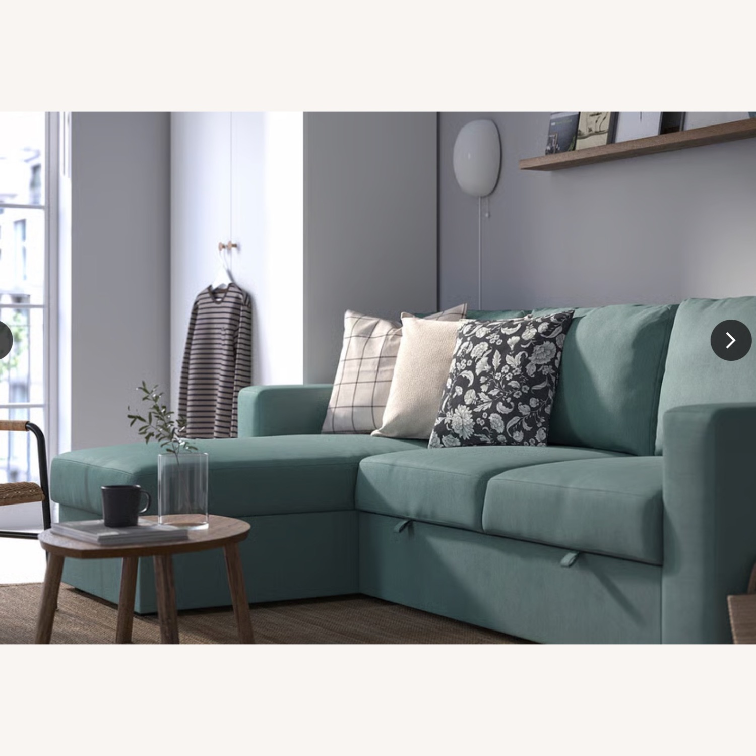 IKEA Bärslöv Sleeper Sofa W Chaise - image-2