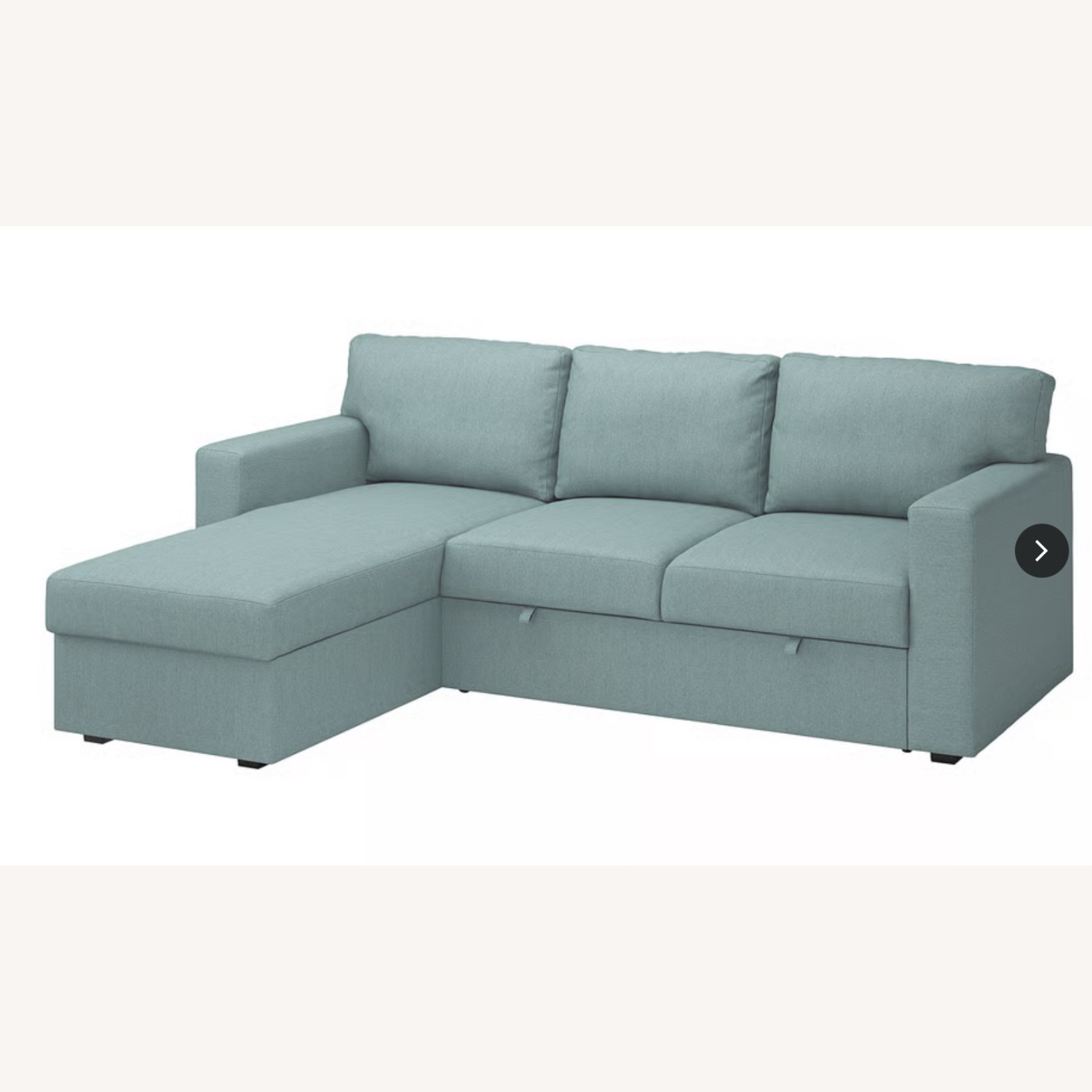 ヴィンテージ　IKEA SOFA VINLIDEN cover for sofa, with chaise/Hakebo beige - IKEA