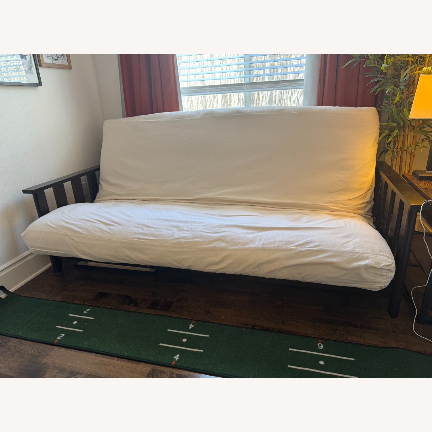 Convertible Queen Bed / Futon - image-1