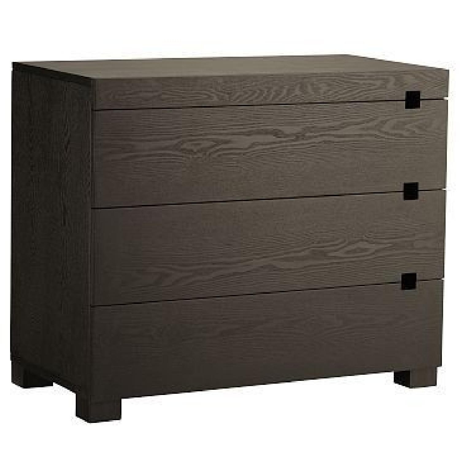 West Elm Square Cutout 3-Drawer Dresser - image-4