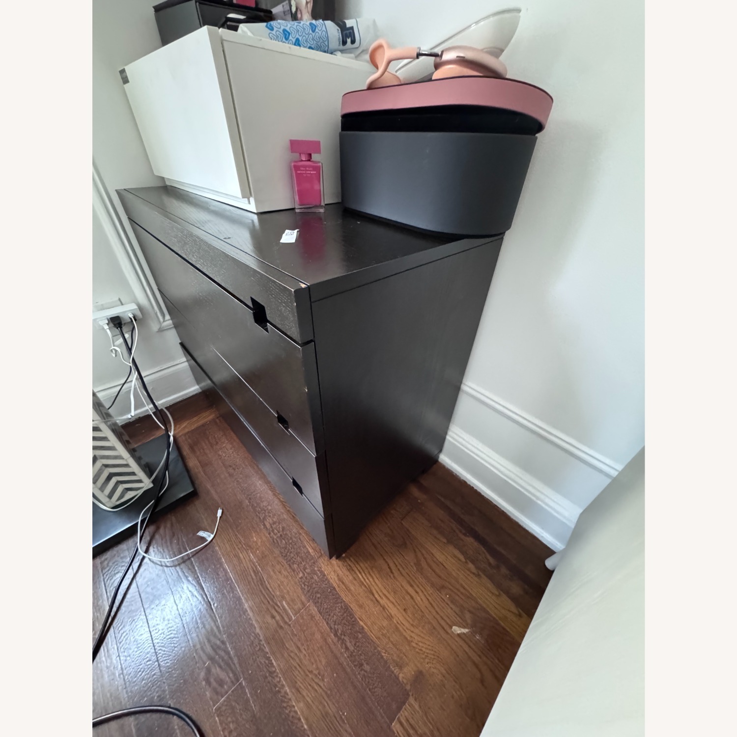 West Elm Square Cutout 3-Drawer Dresser - image-3