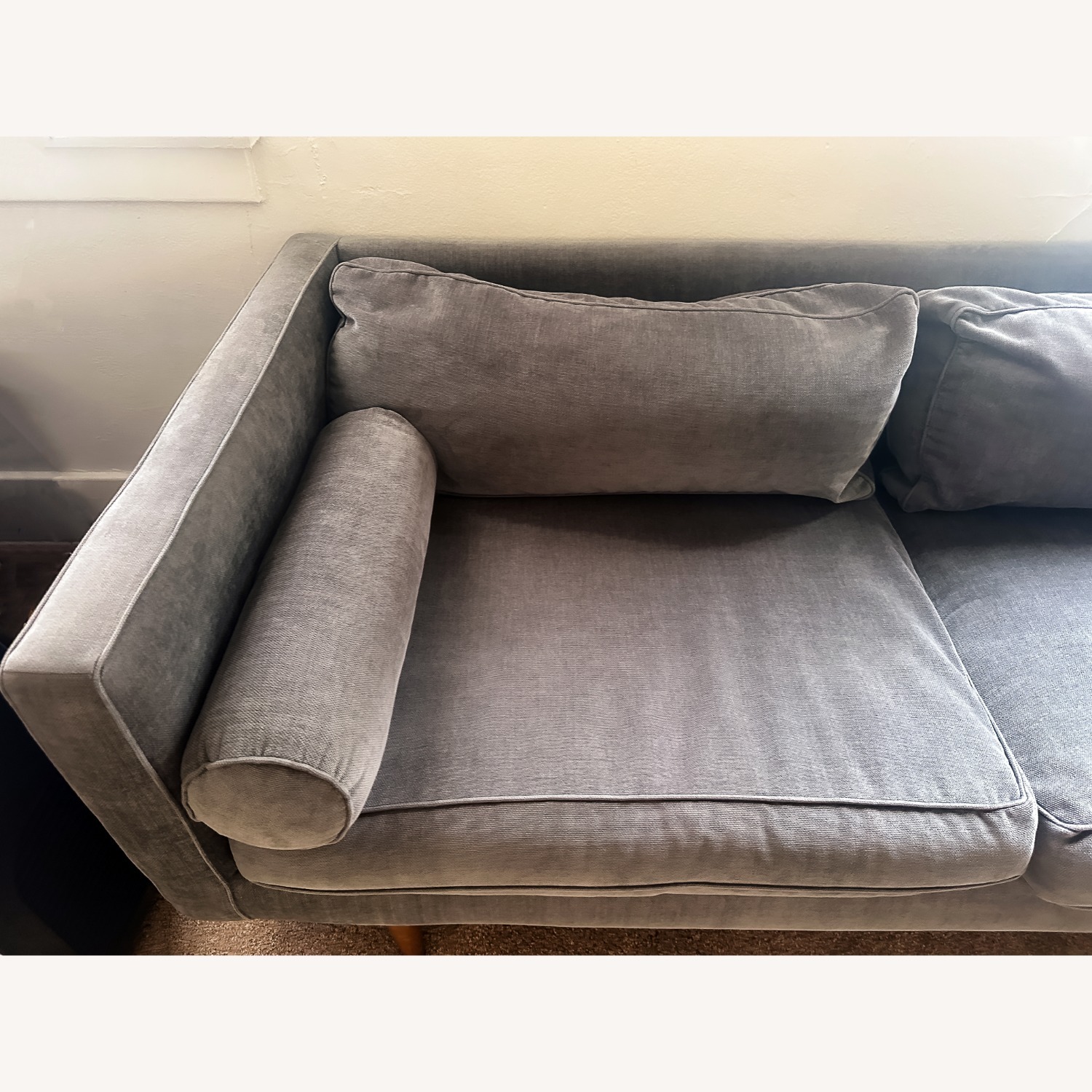 West Elm Monroe Mid-Century Loveseat - image-5