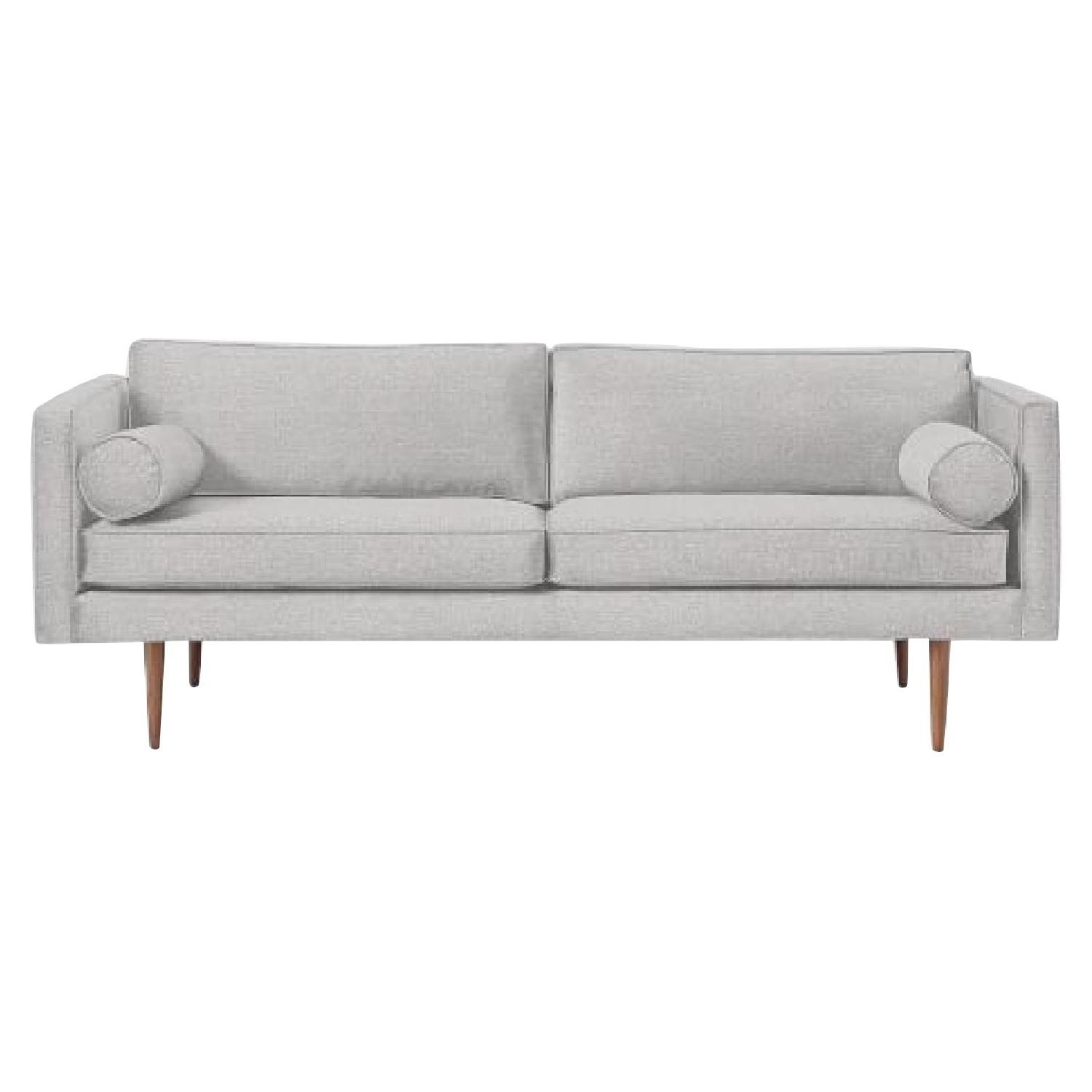 West Elm Monroe Mid-Century Loveseat - image-7