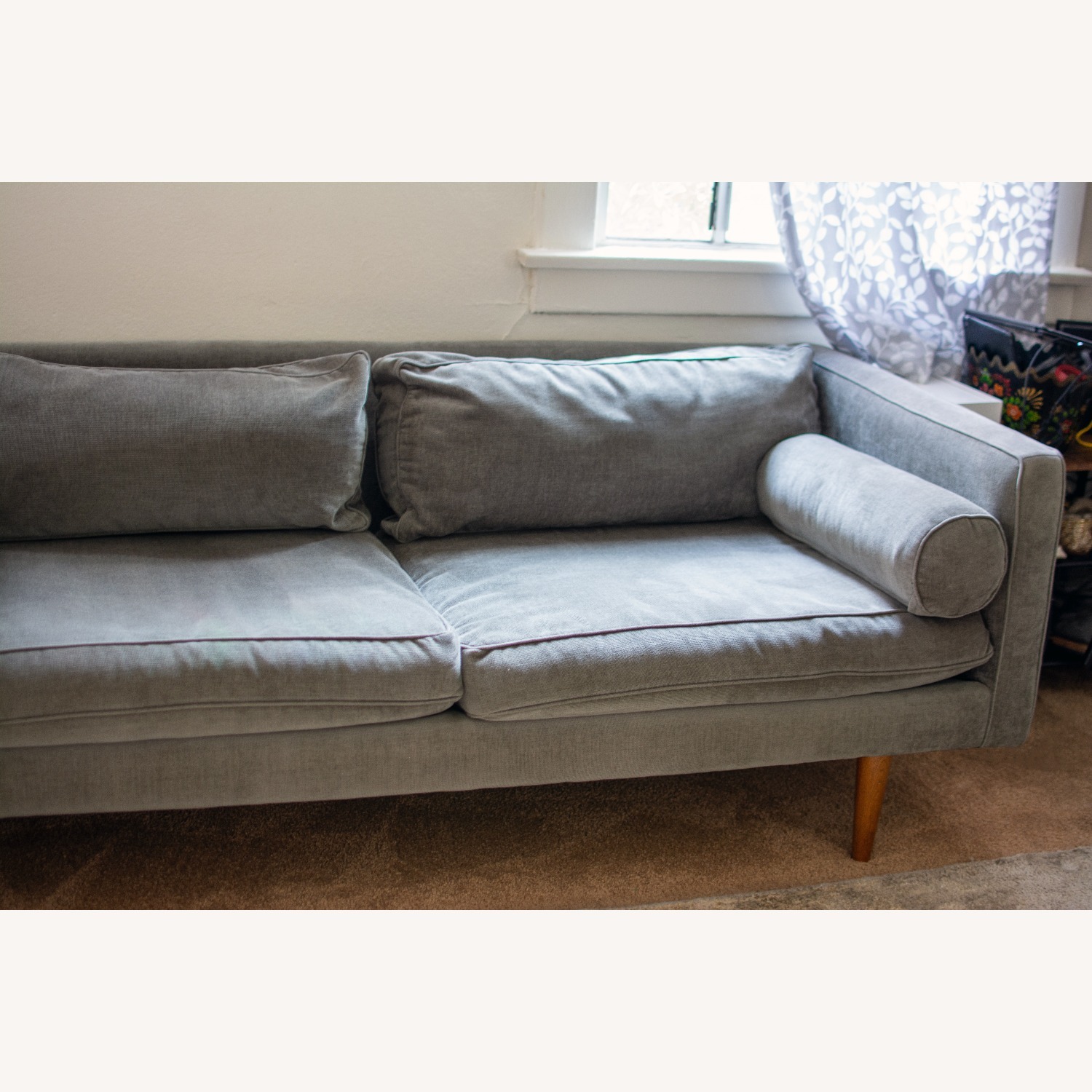 West Elm Monroe Mid-Century Loveseat - image-6