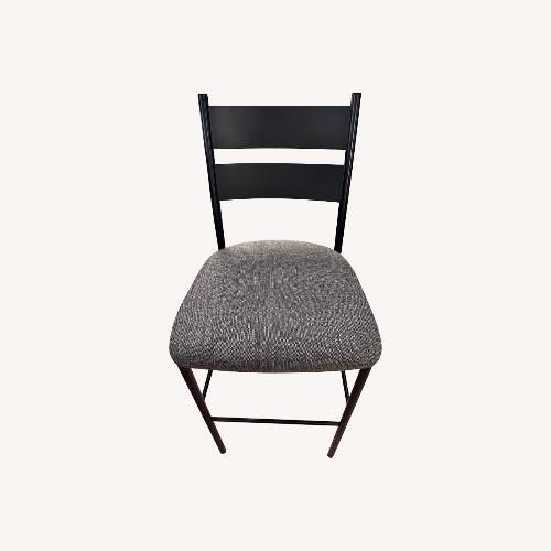 Used Room & Board Afton Black and Grey Bar Stools  for sale on AptDeco