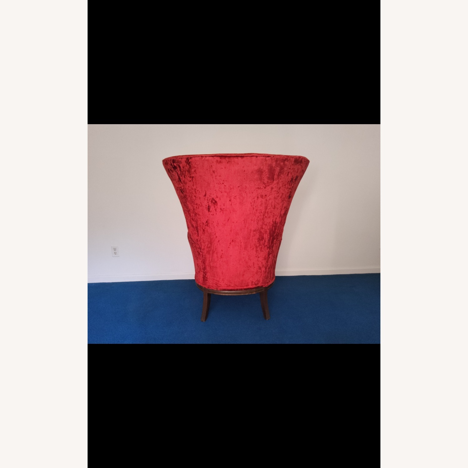 Vintage or Antique High-back Wing Chair - image-6