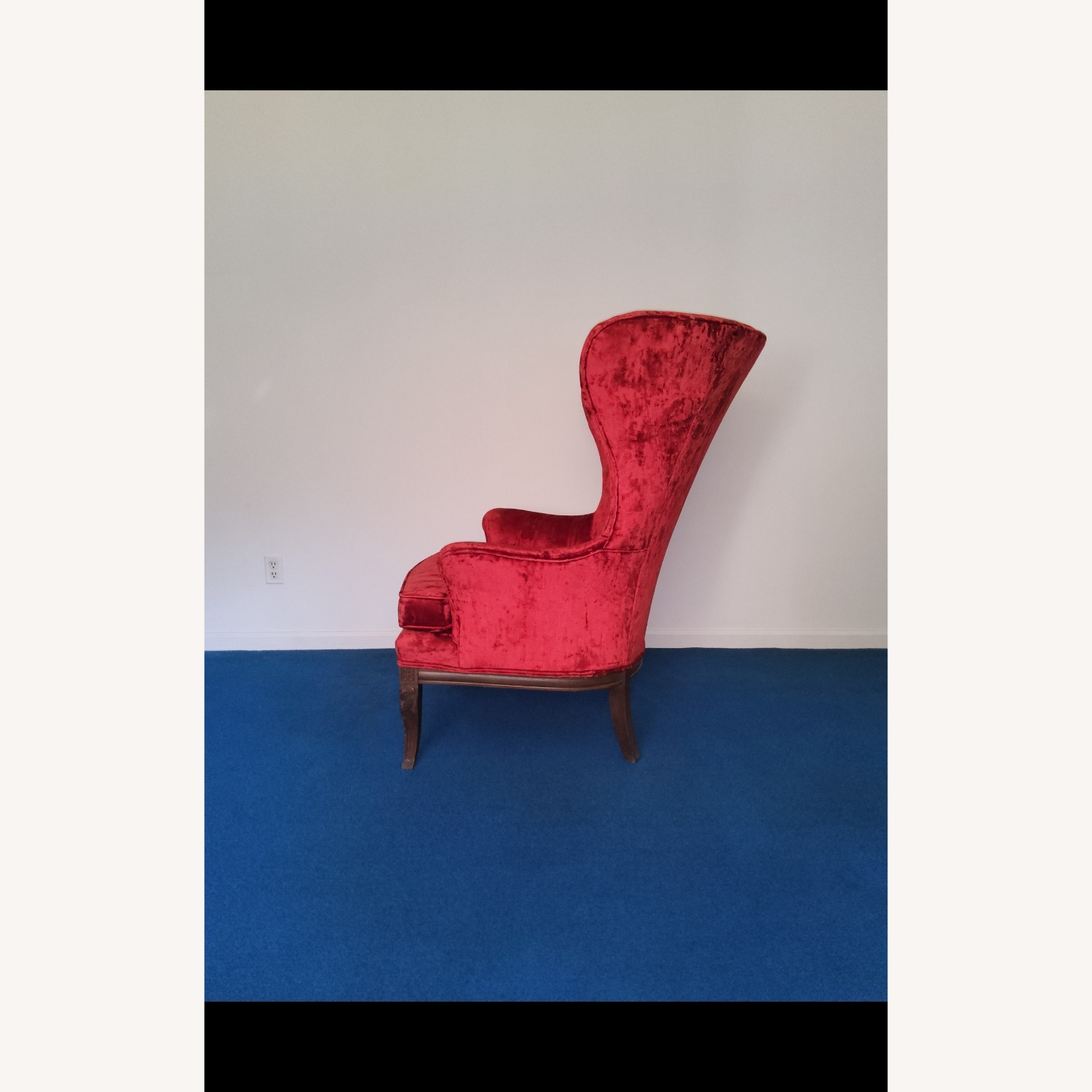 Vintage or Antique High-back Wing Chair - image-3