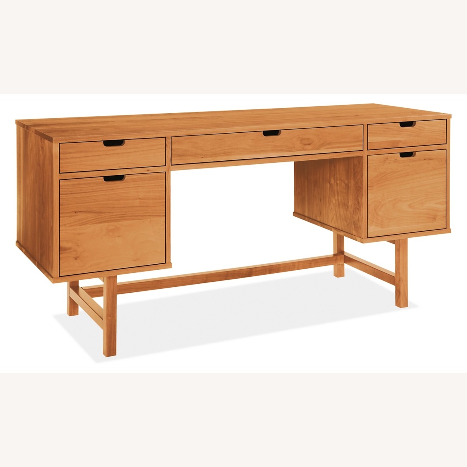 Cherry Room & Board Ellis Desk - image-0