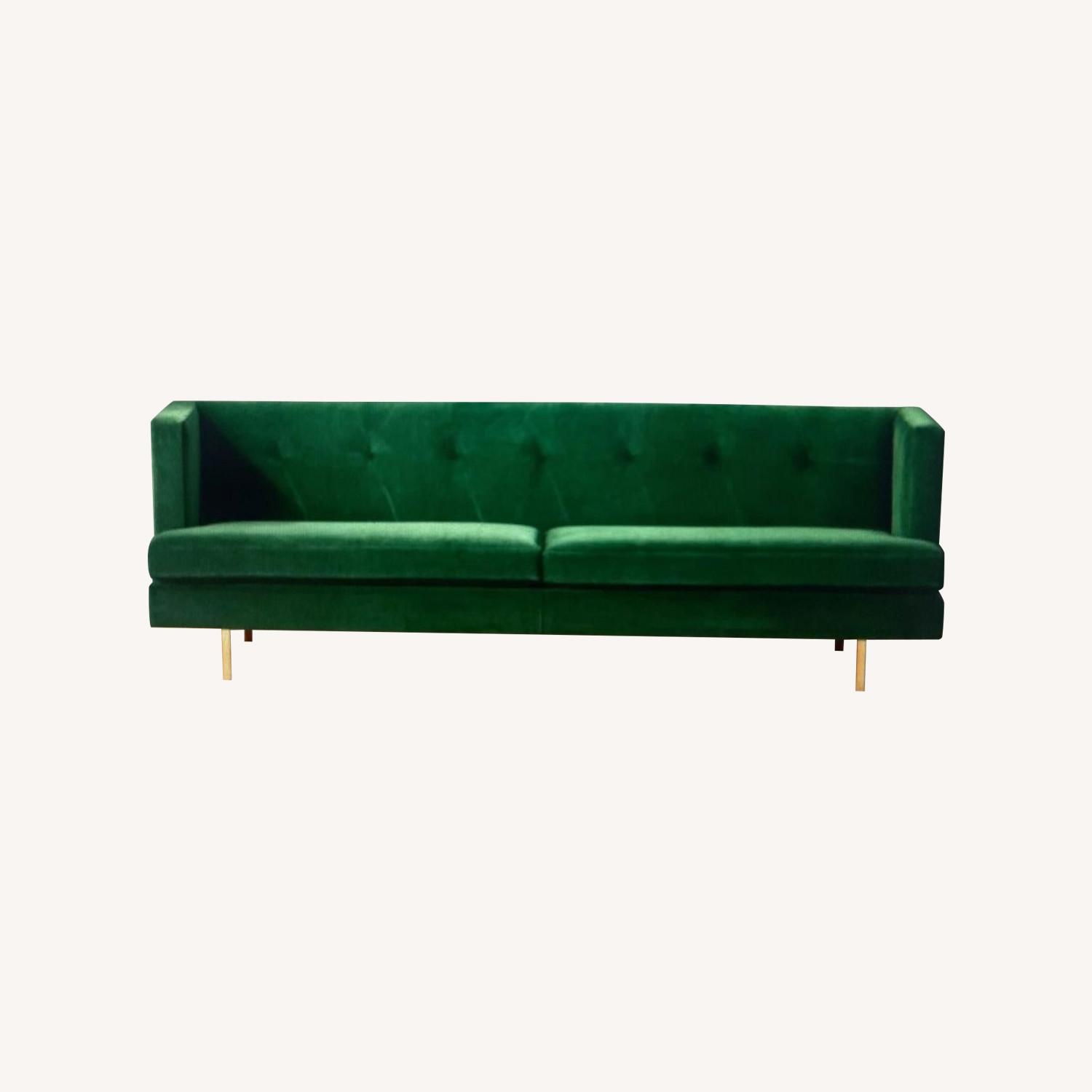 CB2 Avec Sofa Emerald - image-0
