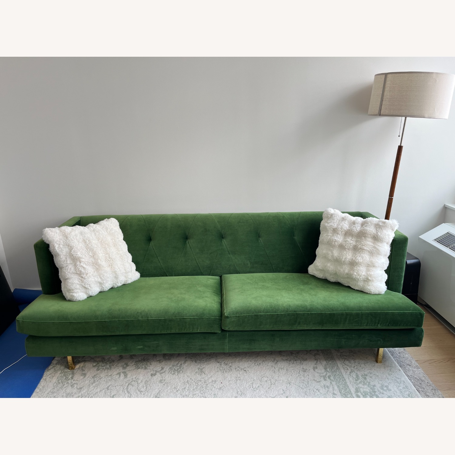 CB2 Avec Sofa Emerald - image-1