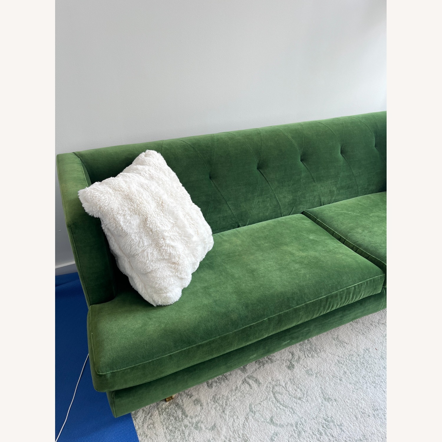 CB2 Avec Sofa Emerald - image-3