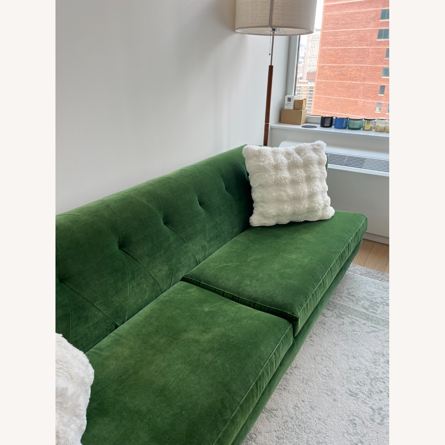 CB2 Avec Sofa Emerald - image-2