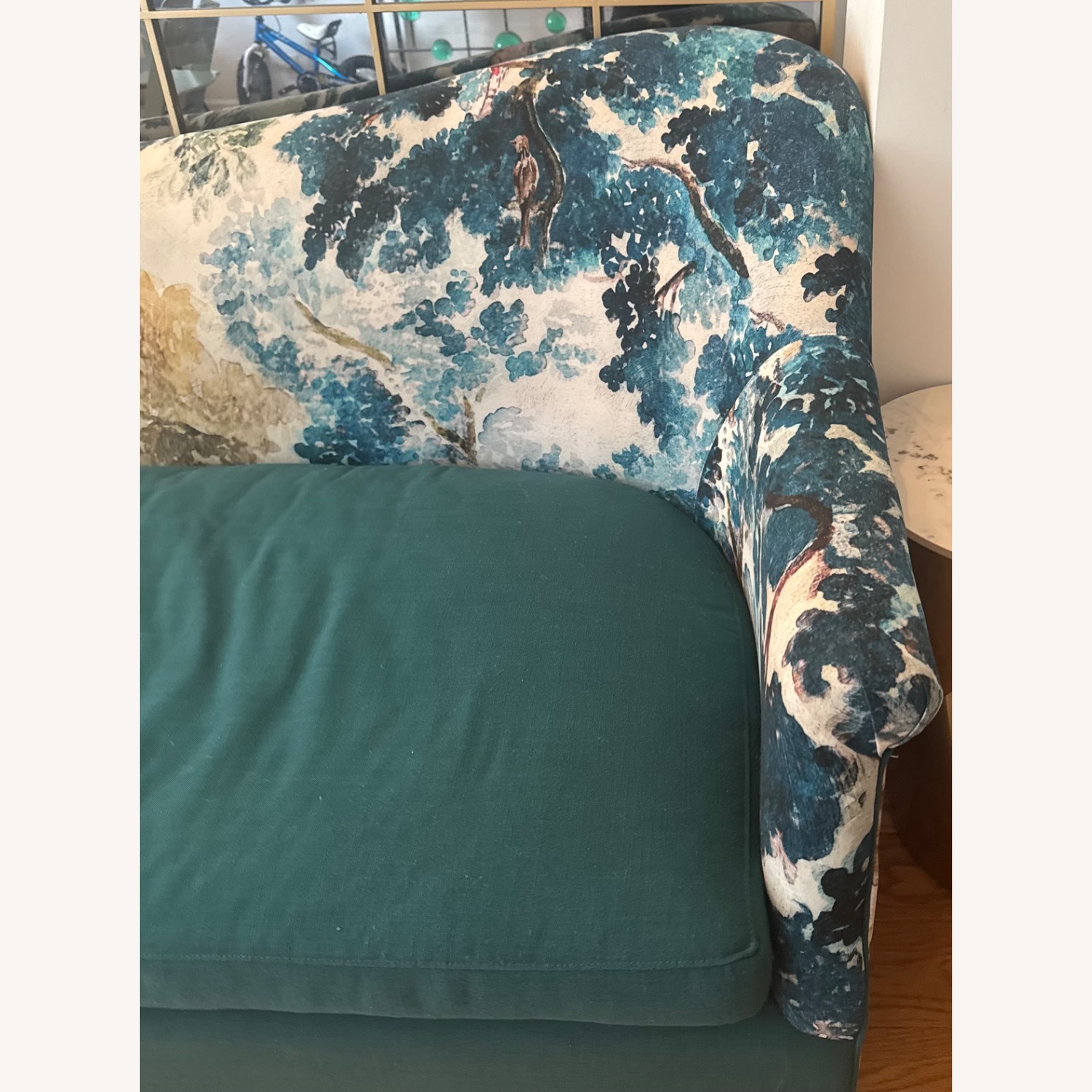 Judarn Linen Pied-A-Terre Sofa - image-12