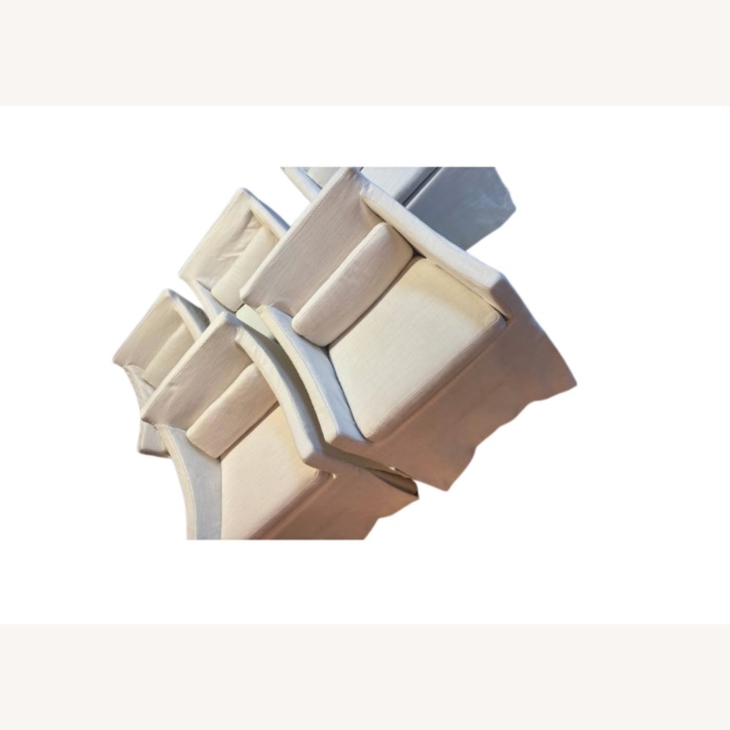 RH Low Belgian Slope Arm Slipcovered Dining Chairs - image-12