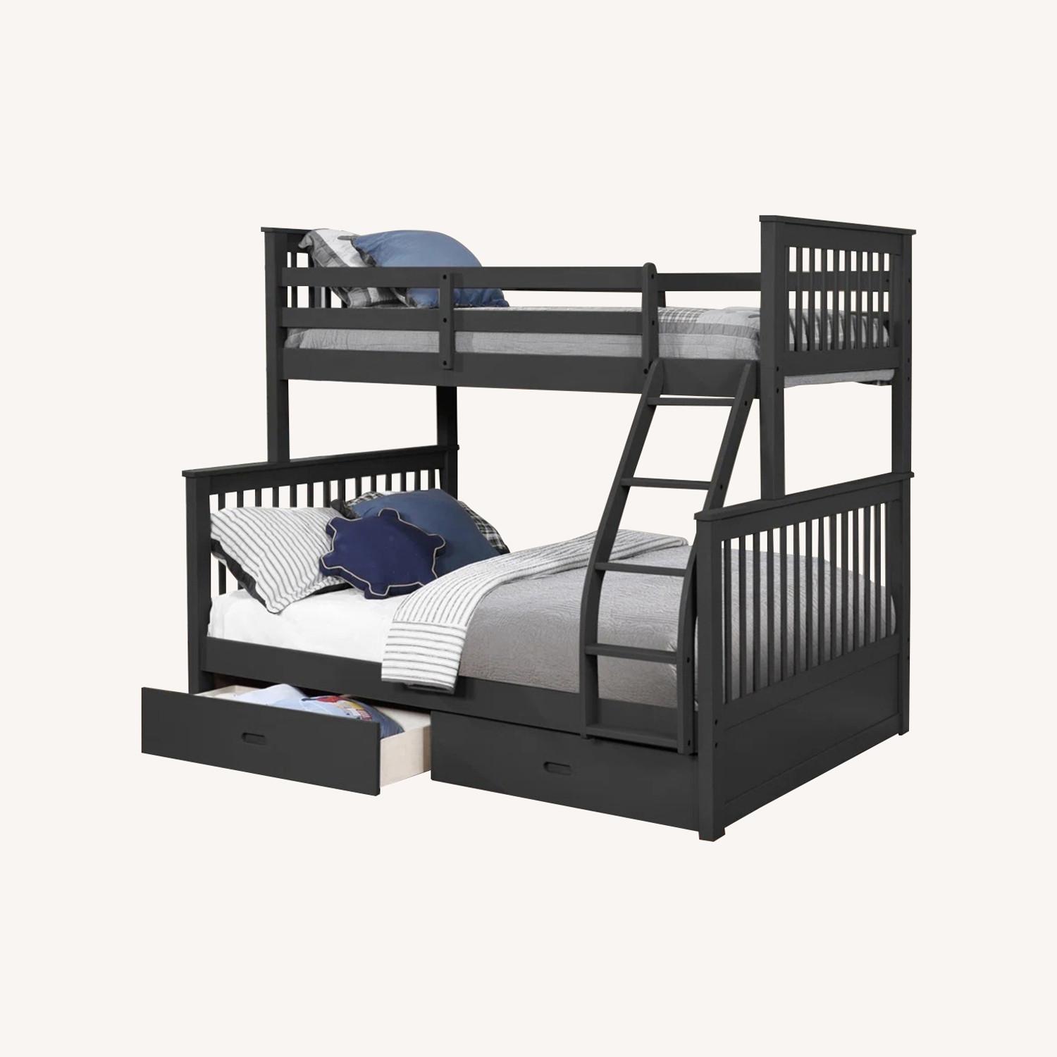 WayFair Aleta Twin/Full Bunk - image-0