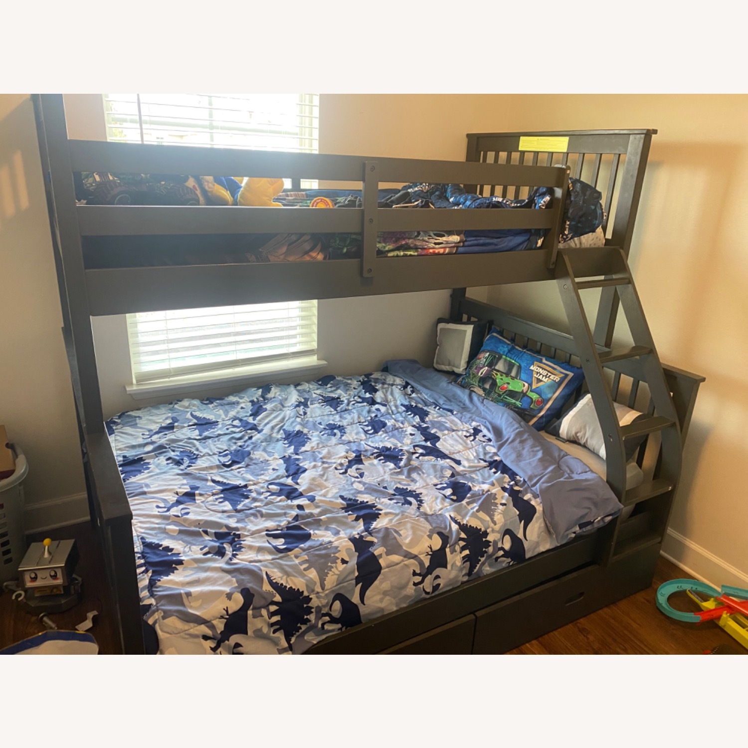 WayFair Aleta Twin/Full Bunk - image-1