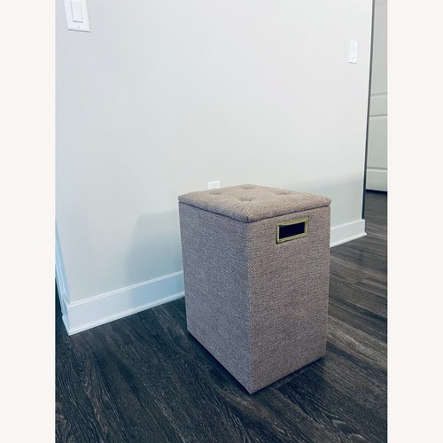 Used Ottoman Design With Functional Storage. for sale on AptDeco
