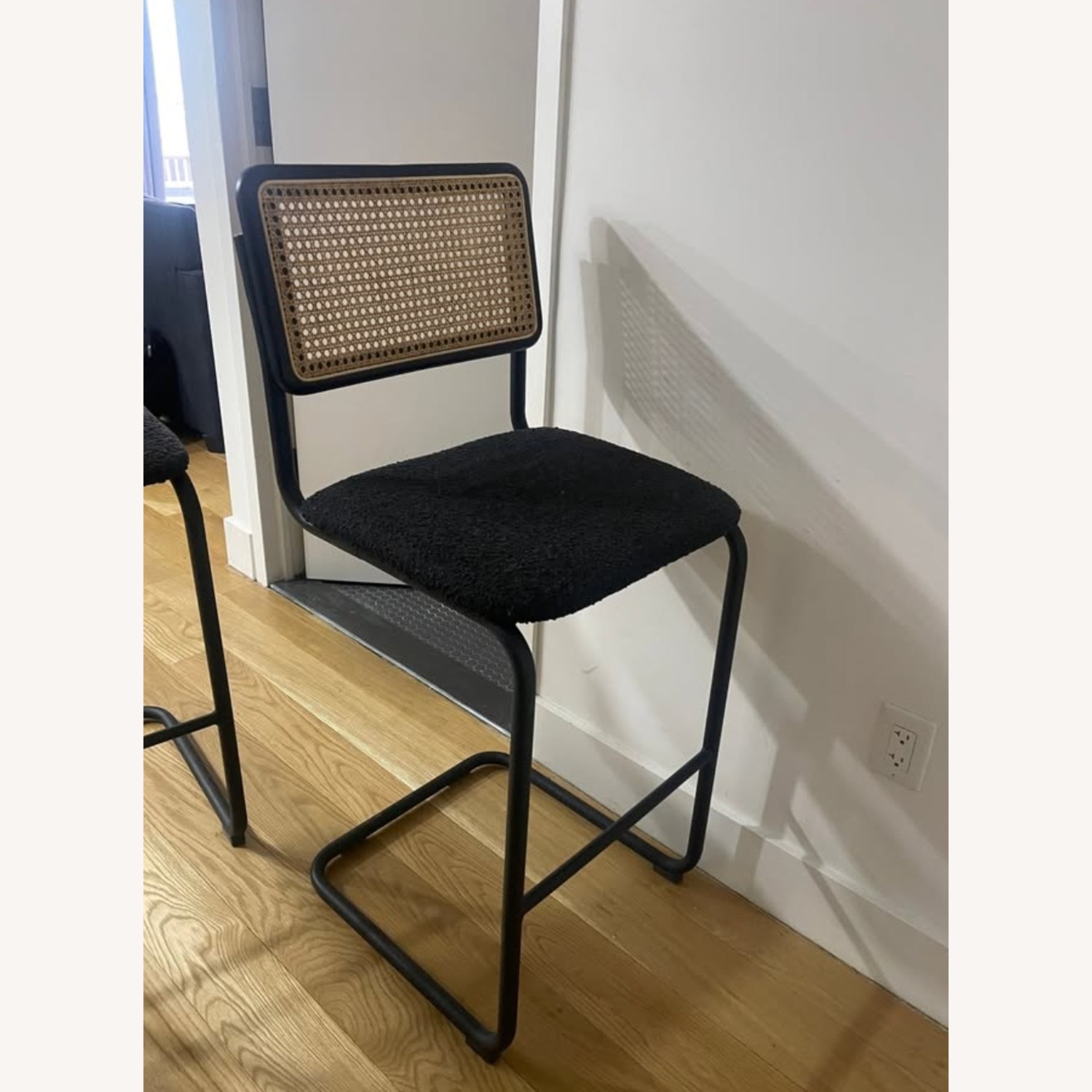 AllModern Boucle Counter Stool (Set of 2) - image-1