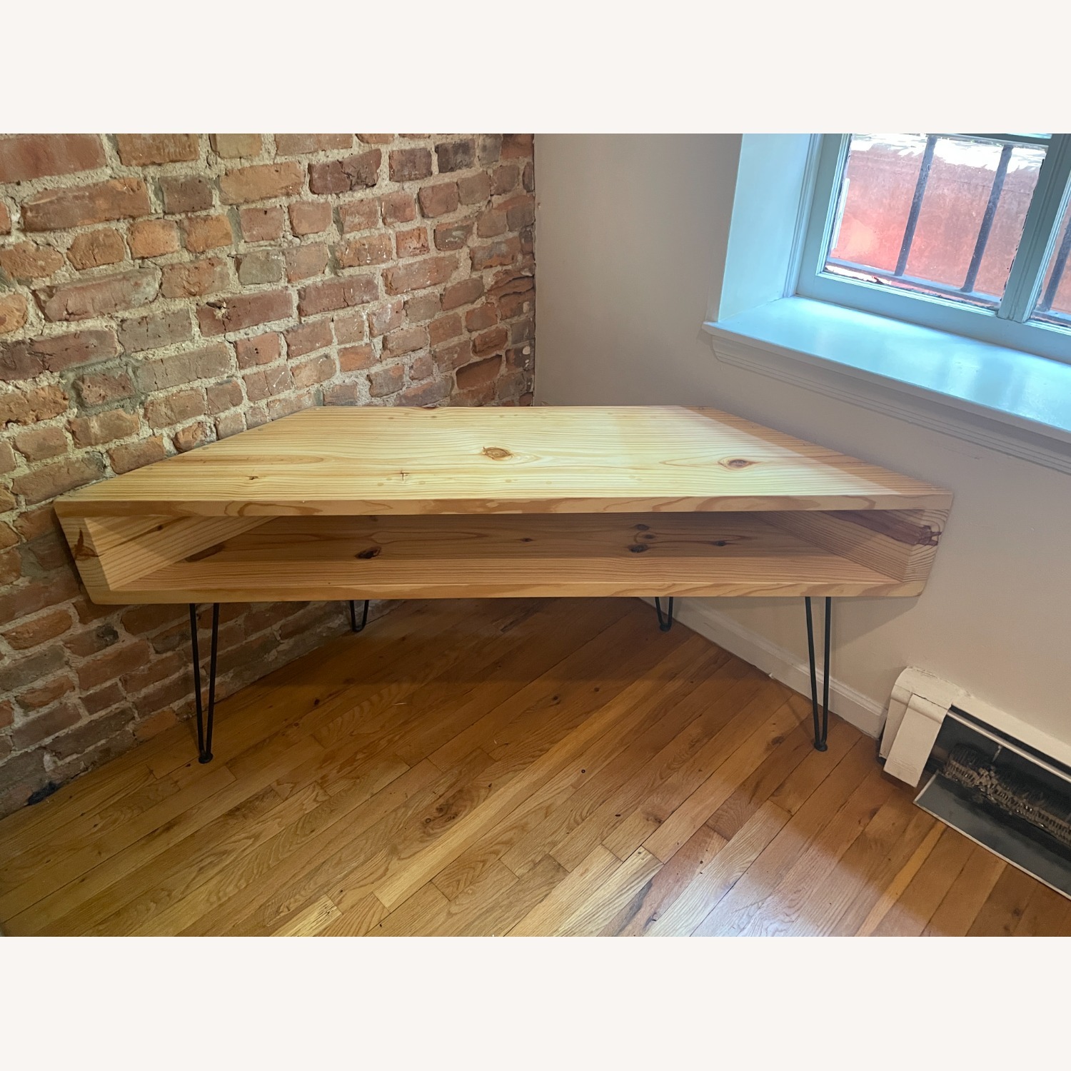 Custom Corner TV Console Table - image-1