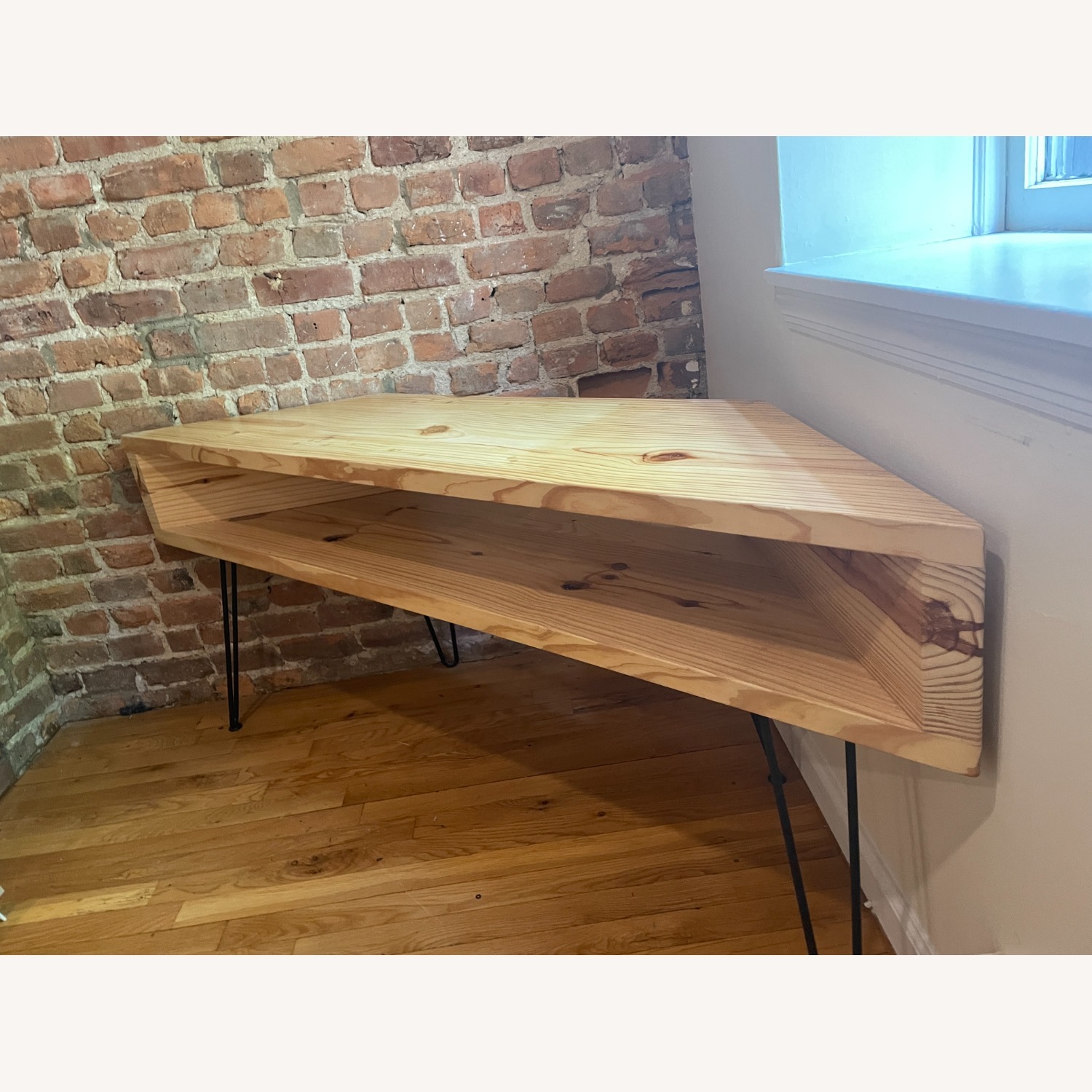 Custom Corner TV Console Table - image-2