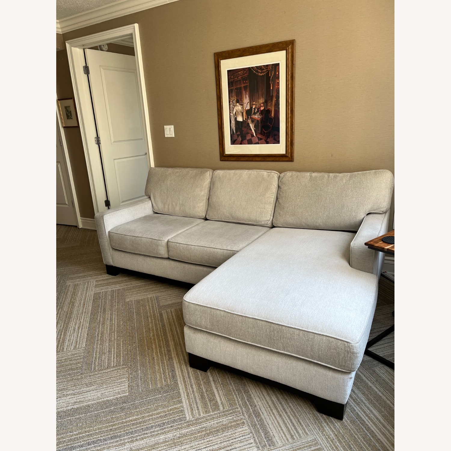 Raymour & Flanagan Arlo Chaise Sofa - image-9