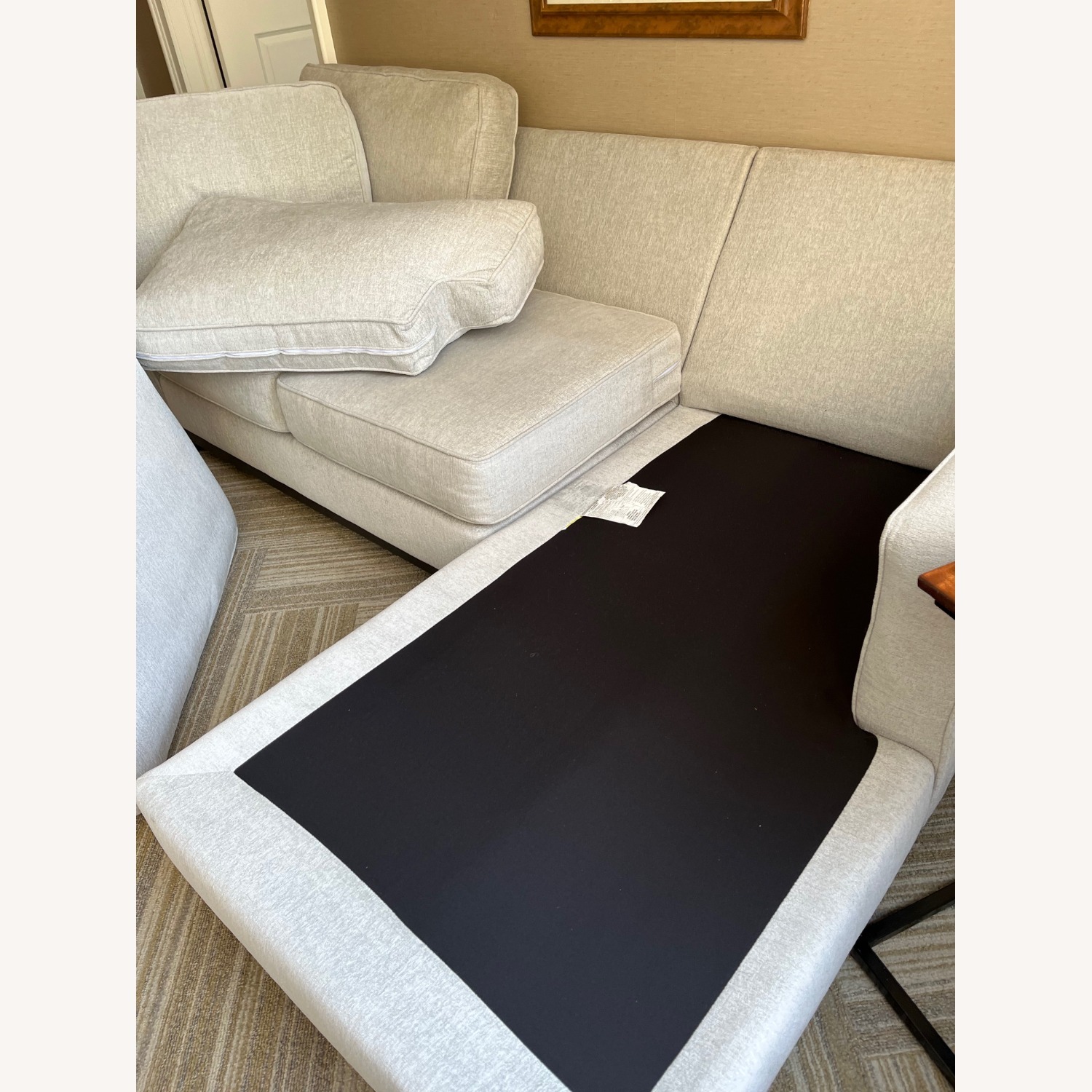 Raymour & Flanagan Arlo Chaise Sofa - image-5