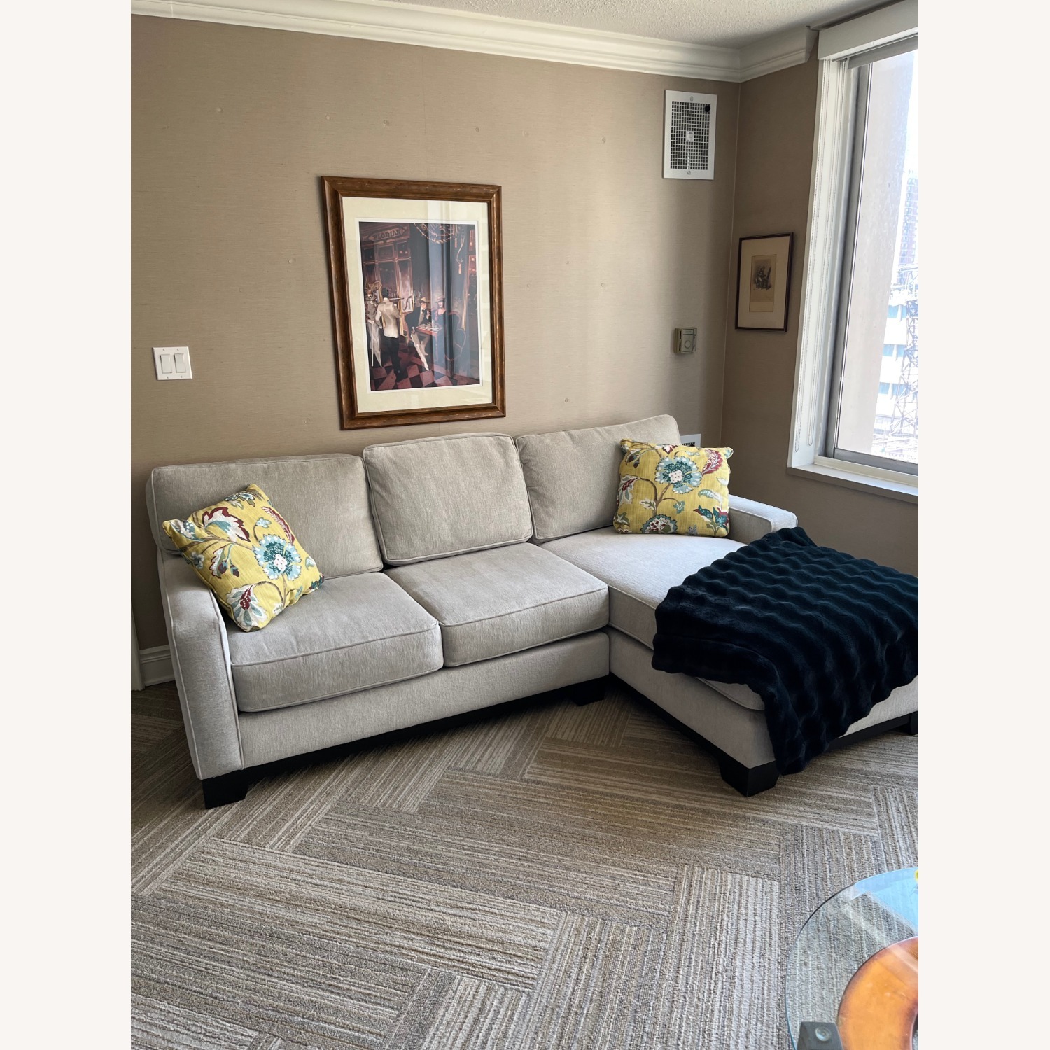 Raymour & Flanagan Arlo Chaise Sofa - image-10