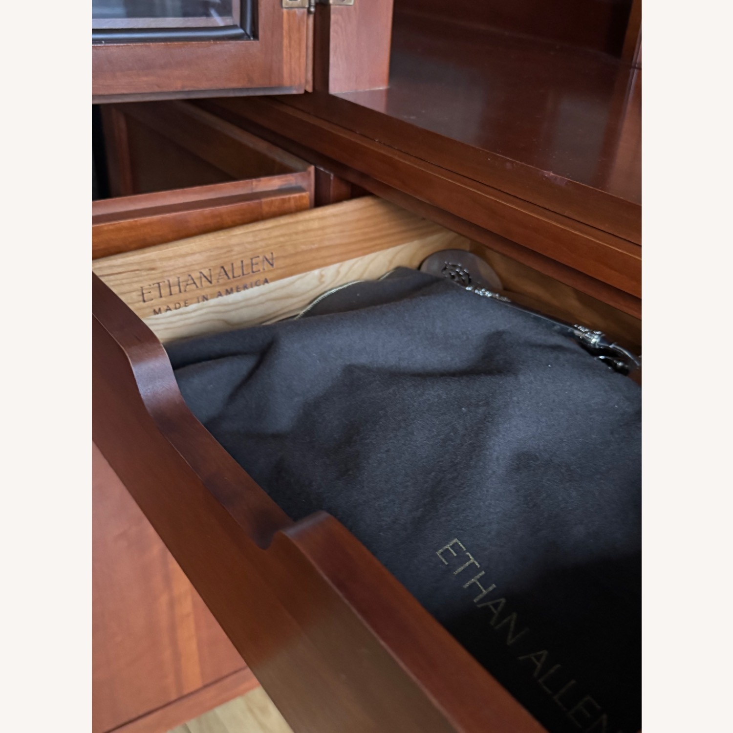 Ethan Allen Medallion Collection China Cabinet - image-6