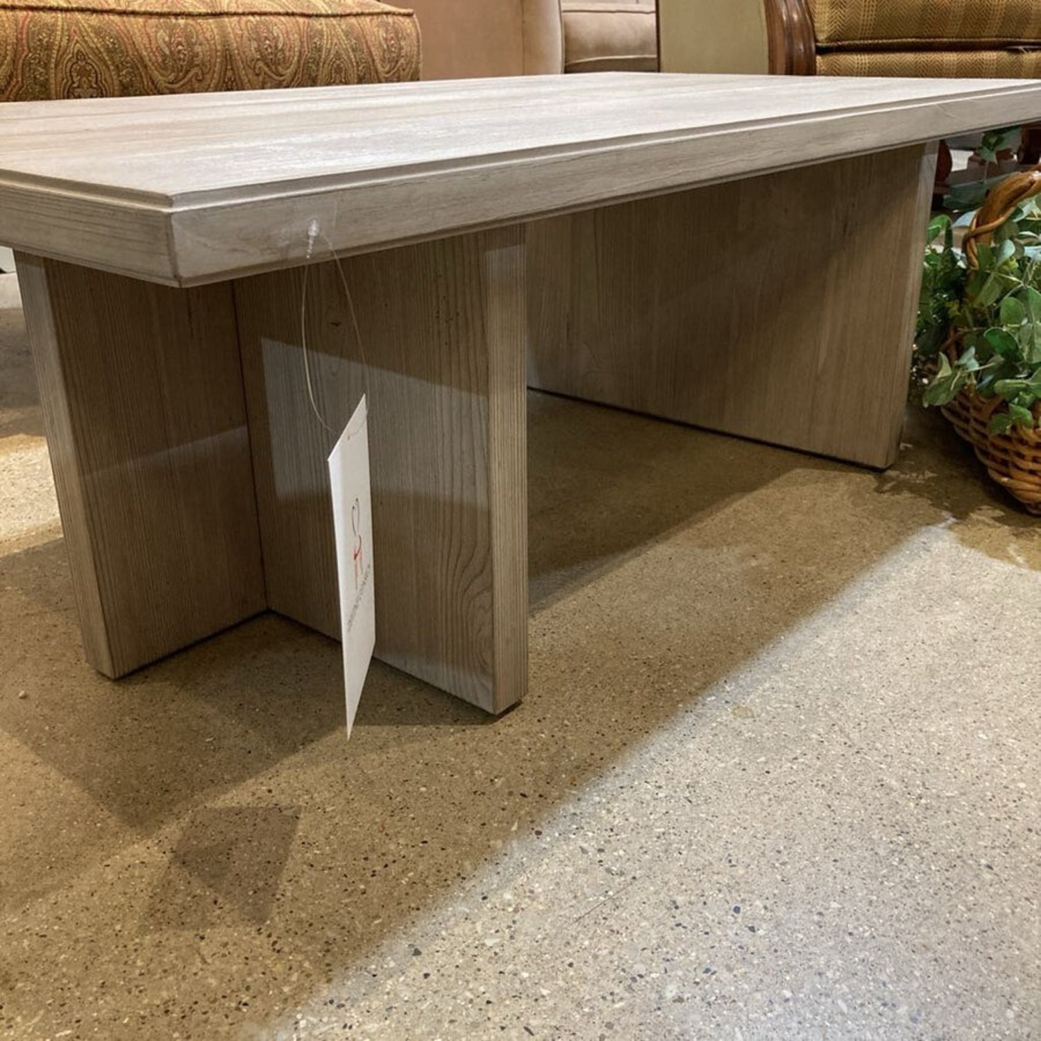 Williams Sonoma Santa Rosa Driftwood Coffee Table - image-5