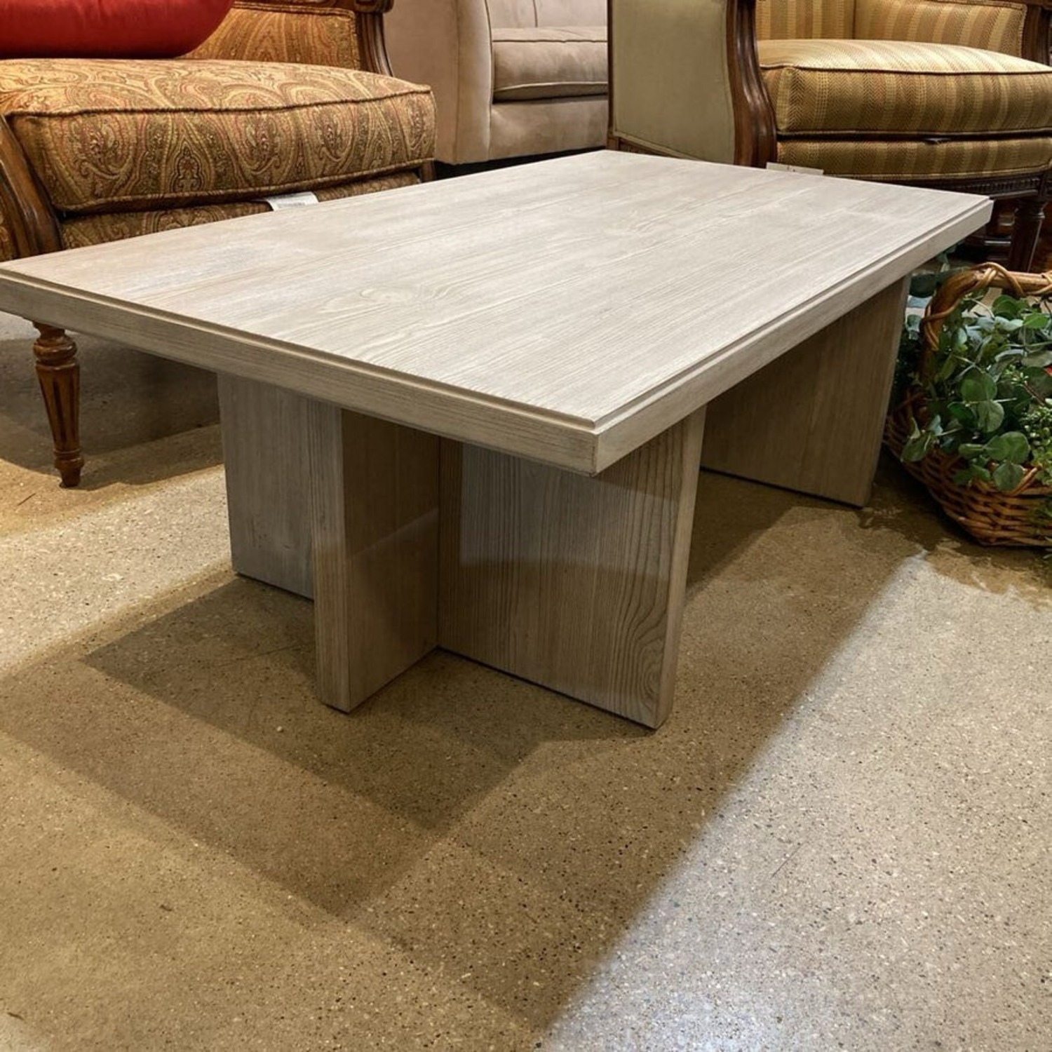 Williams Sonoma Santa Rosa Driftwood Coffee Table - image-3