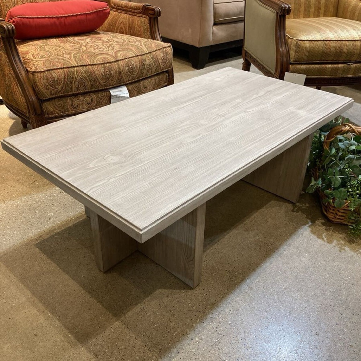 Williams Sonoma Santa Rosa Driftwood Coffee Table - image-2