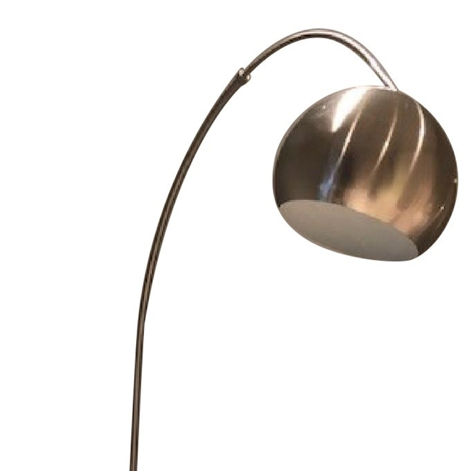 Marble Base Arc Floor Lamp - image-0