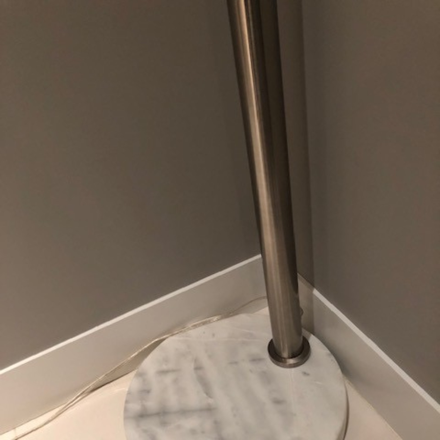 Marble Base Arc Floor Lamp - image-4