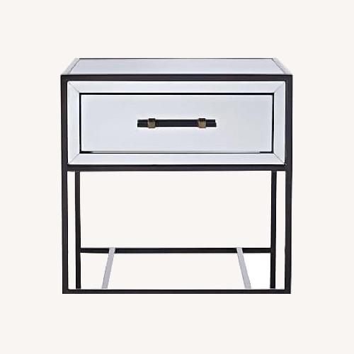 Used West Elm Mirrored Nightstand for sale on AptDeco