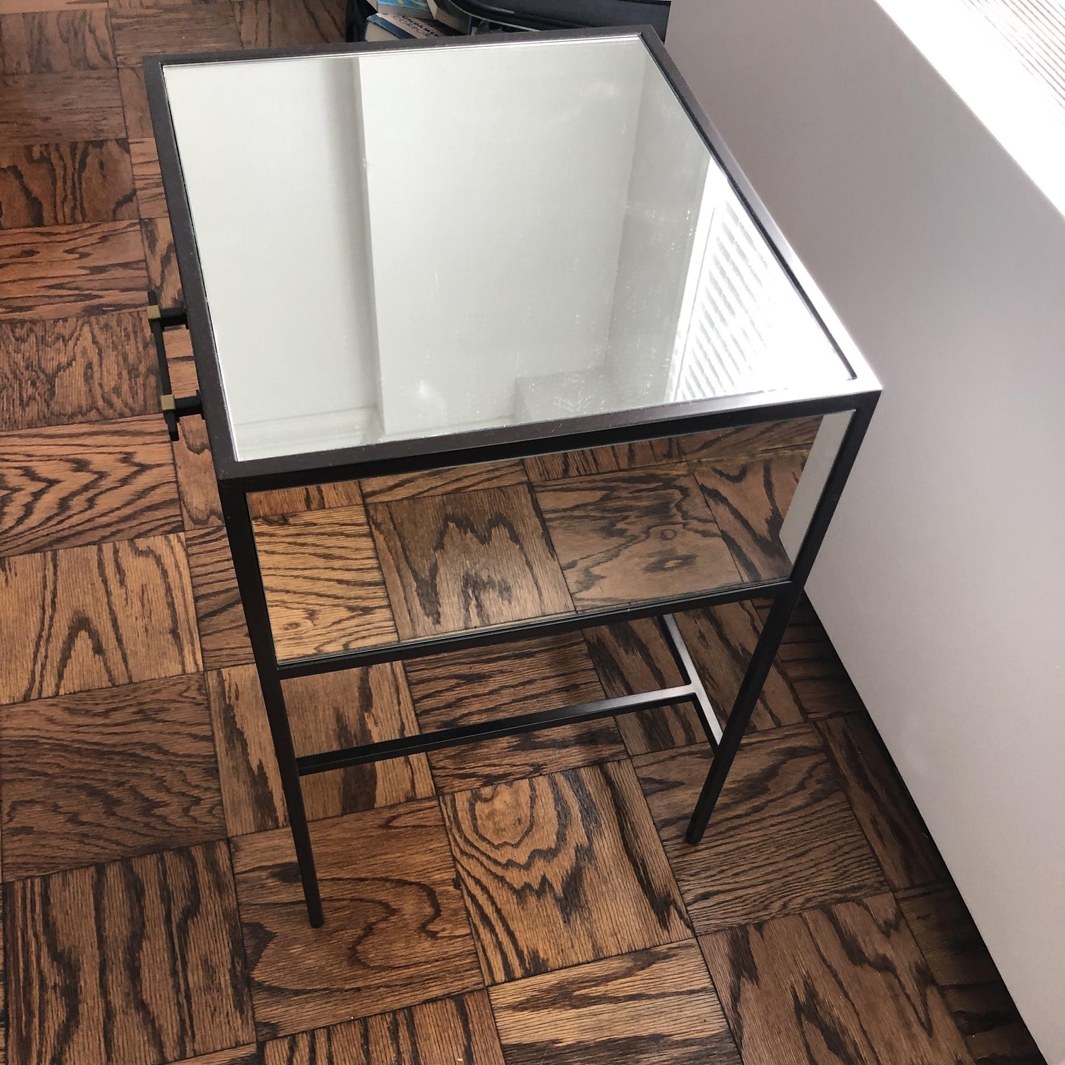 West Elm Mirrored Nightstand - image-6